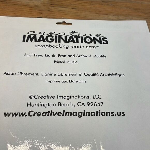 NWT Creative Imaginations scrapbooking trees and pinecones. Just one sheet - Picture 7 of 7